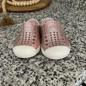 Pink sparkly Natives